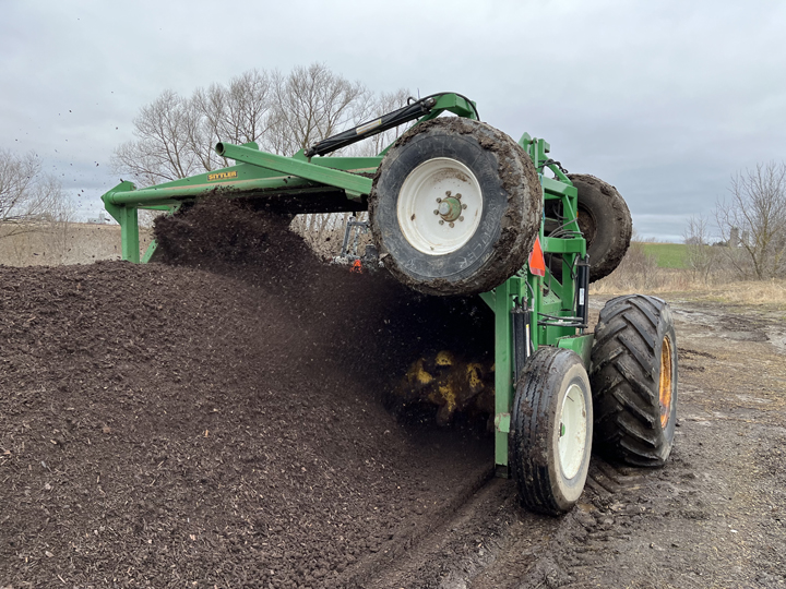 Global-Repair 1014 Transit Compost Turne